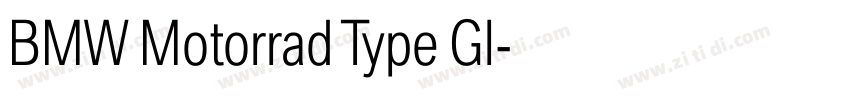 BMW Motorrad Type Gl字体转换 BMW Motorrad Type Gl字体转换